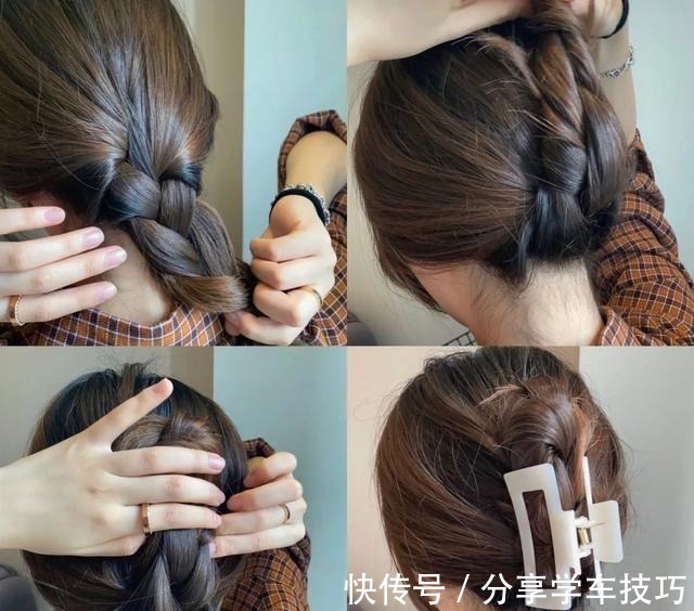 后脑勺 你发型不好看,因为这里没弄对!