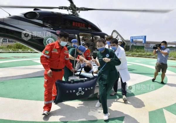 南大一附院|肝脏突发破裂!泰和直飞南昌上演生死时速