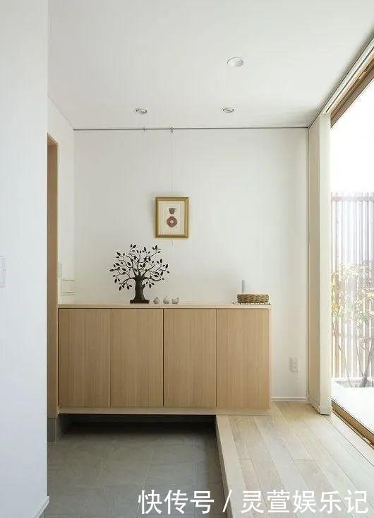 玄关处|等我换房了，玄关不打柜子，学日本人这样设计，干净利落还美观