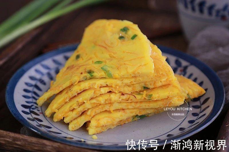 16道懒人烙饼,不用揉面,拌好面糊就能烙,放凉后还是软软的