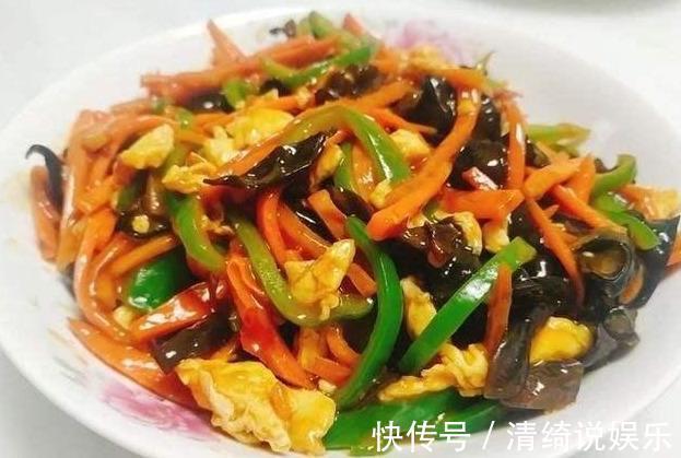 没有肉丝，就来款鱼香炒鸡蛋吧，配上白米饭，那叫一个爽