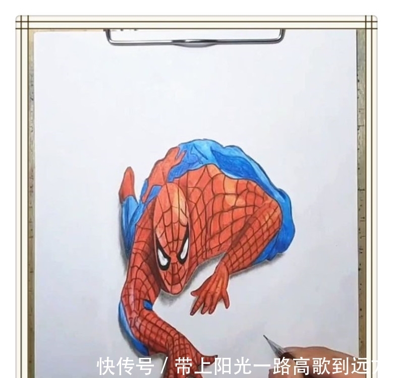 派大星|美术大佬的手绘“神作”,3D版蜘蛛侠,派大星变“派亚索”