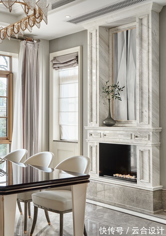 大理石|600㎡豪宅别墅，装修出来的轻奢风有多牛？