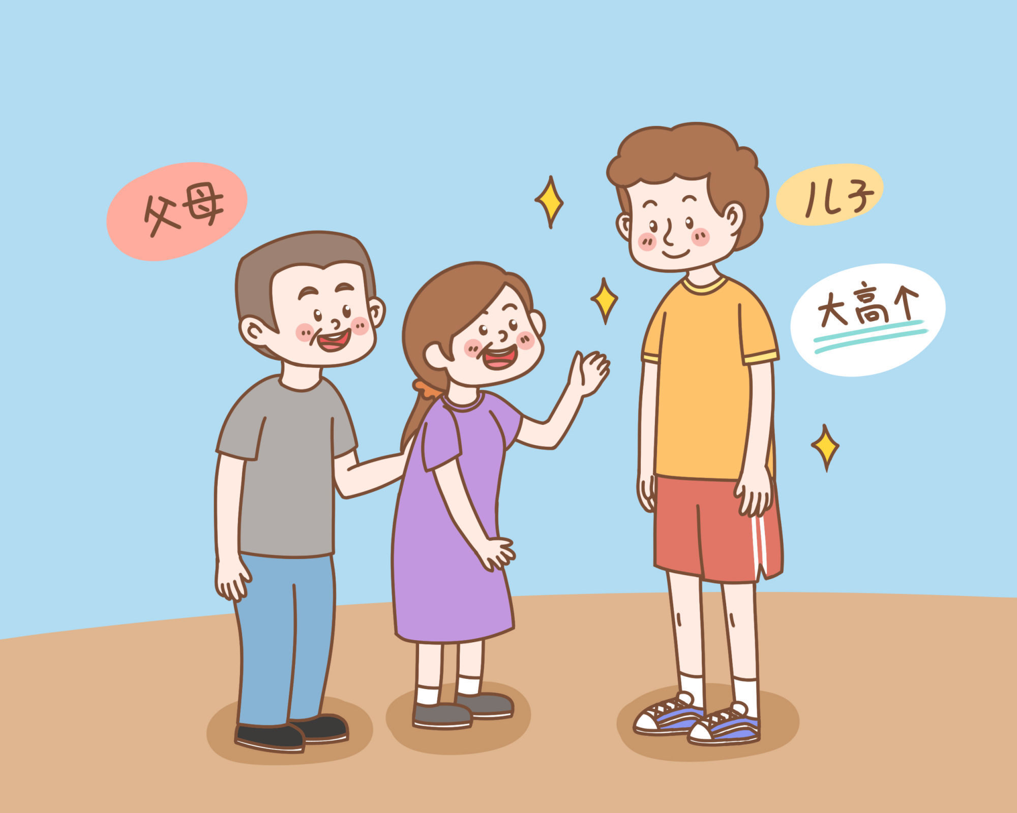 身高|孩子身上有四个“身高密码”,若你家娃全中,恭喜,多半是大高个