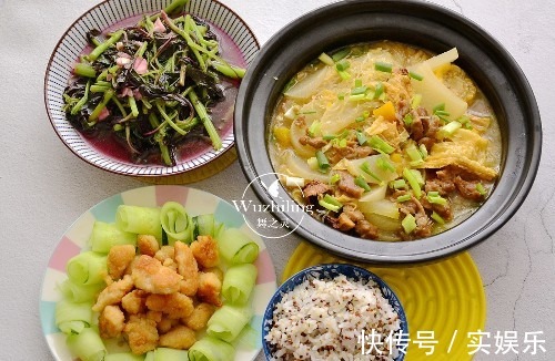 两口子的午餐，3个菜成本15块钱，丰盛又营养
