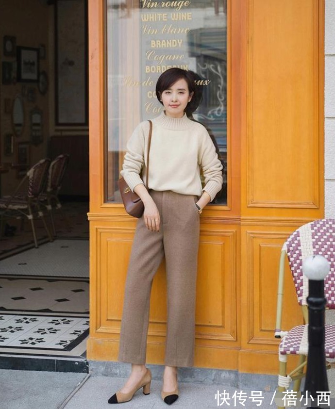 乐福鞋 春季穿“西装裤”=高级+显瘦,比牛仔裤更时髦洋气,帮你选好了