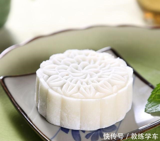 冰皮月饼,吃起来有种冰激凌的感觉!