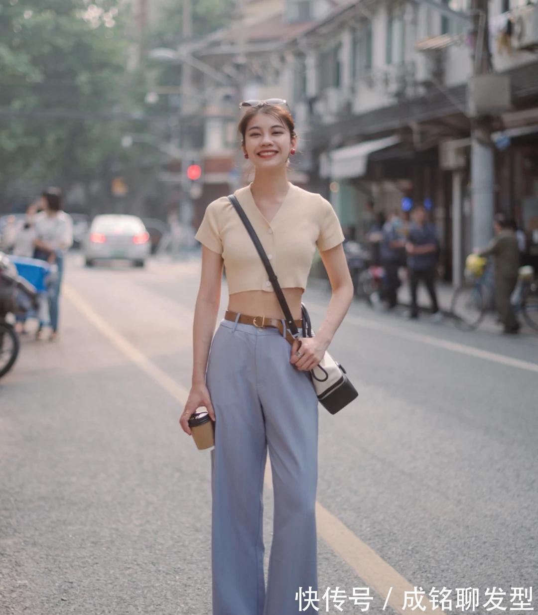 纯色裙|清爽又时尚的“解暑”穿搭,轻盈舒适又优雅,减龄百搭又显身材