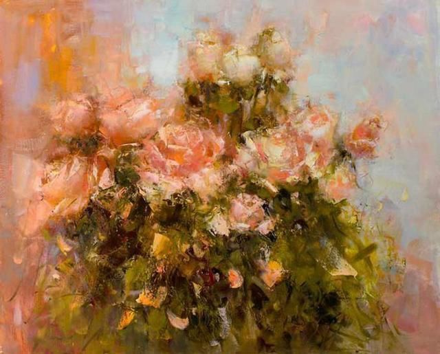 艺术学院!奔放的心:俄罗斯女画家安捷利卡超凡脱俗、别具一格的油画作品