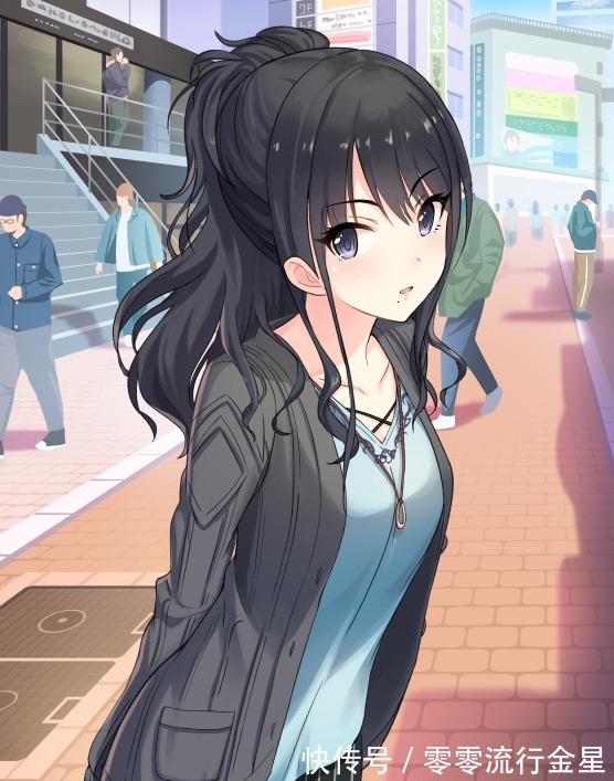 动漫|高清动漫图片8P邻家小姐姐