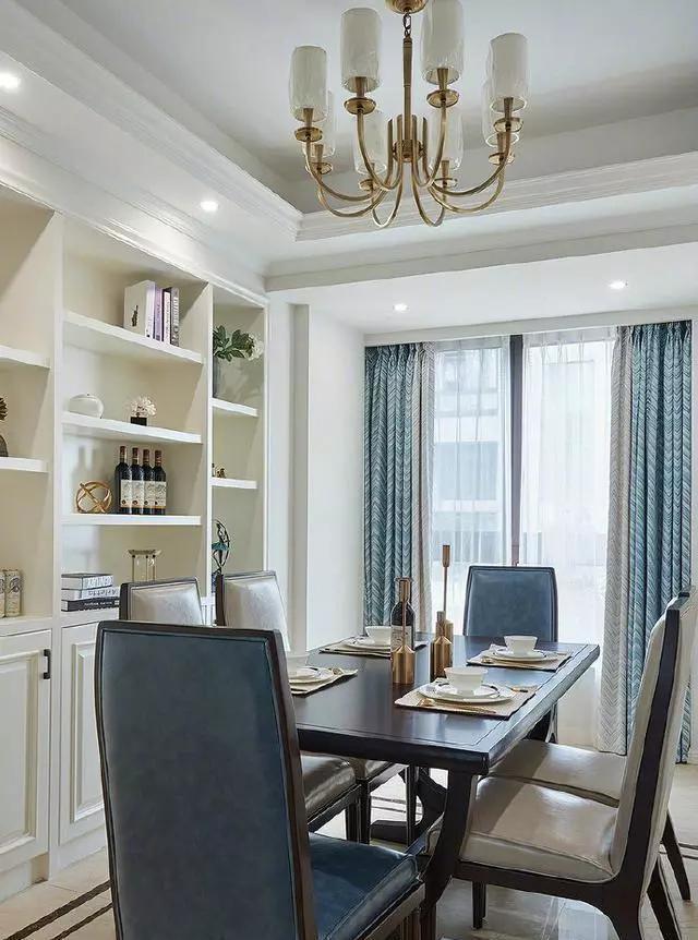 石膏板|美式风新房装修完工,入户就被玄关所迷住,整屋装修真的超大气