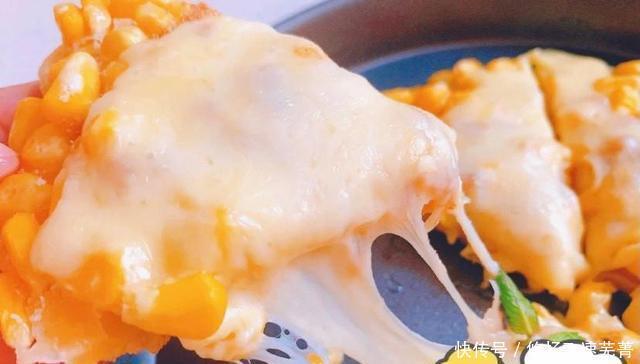 喜欢吃玉米|免烤箱,浓郁拉丝,黄金芝士玉米烙,芝士配玉米,神仙组合