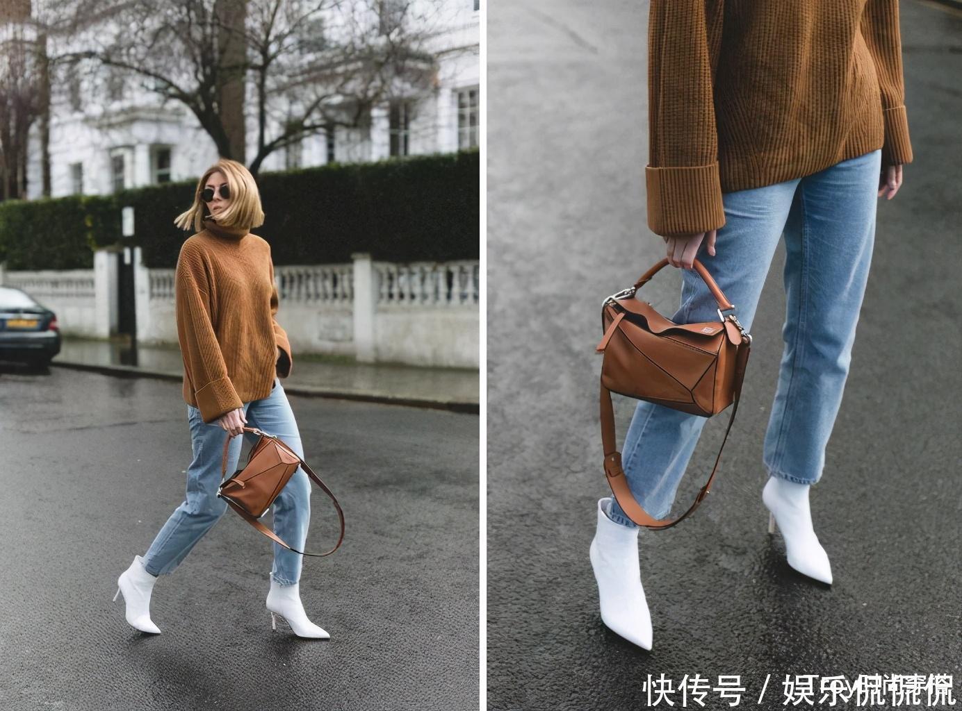 轻松就能|今年秋冬流行的这双“小白靴”,比小白鞋更百搭,比马丁靴更时髦