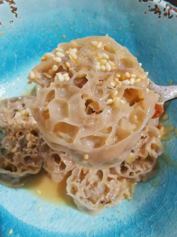 奇特美食面藕不长肉又家常