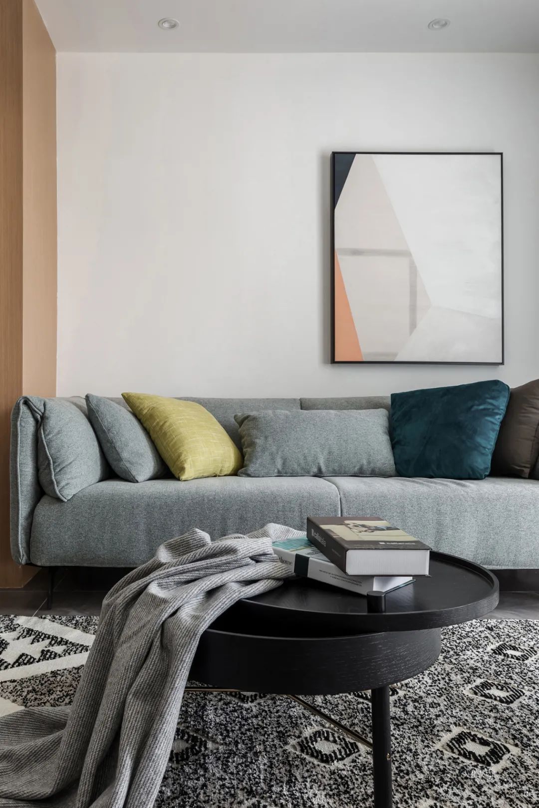 展示架|88㎡现代简约，实用与简朴，最平凡的艺术，来自生活