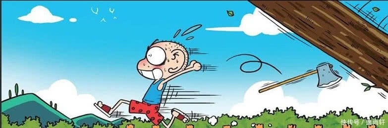 开心一刻:树是被砍了,可是呆头你的造型也太逗了吧!