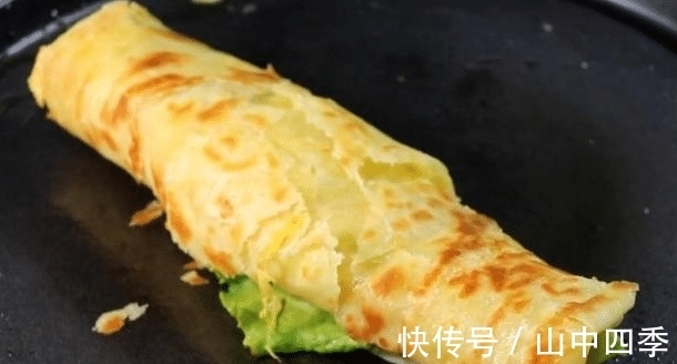 做法|买了20年手抓饼，才知道做法这么简单，1分钟学会，2块钱做一大锅