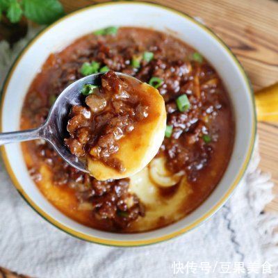 阳春白雪|这道鲜香滑嫩肉沫蒸蛋羹，每天吃都吃不够