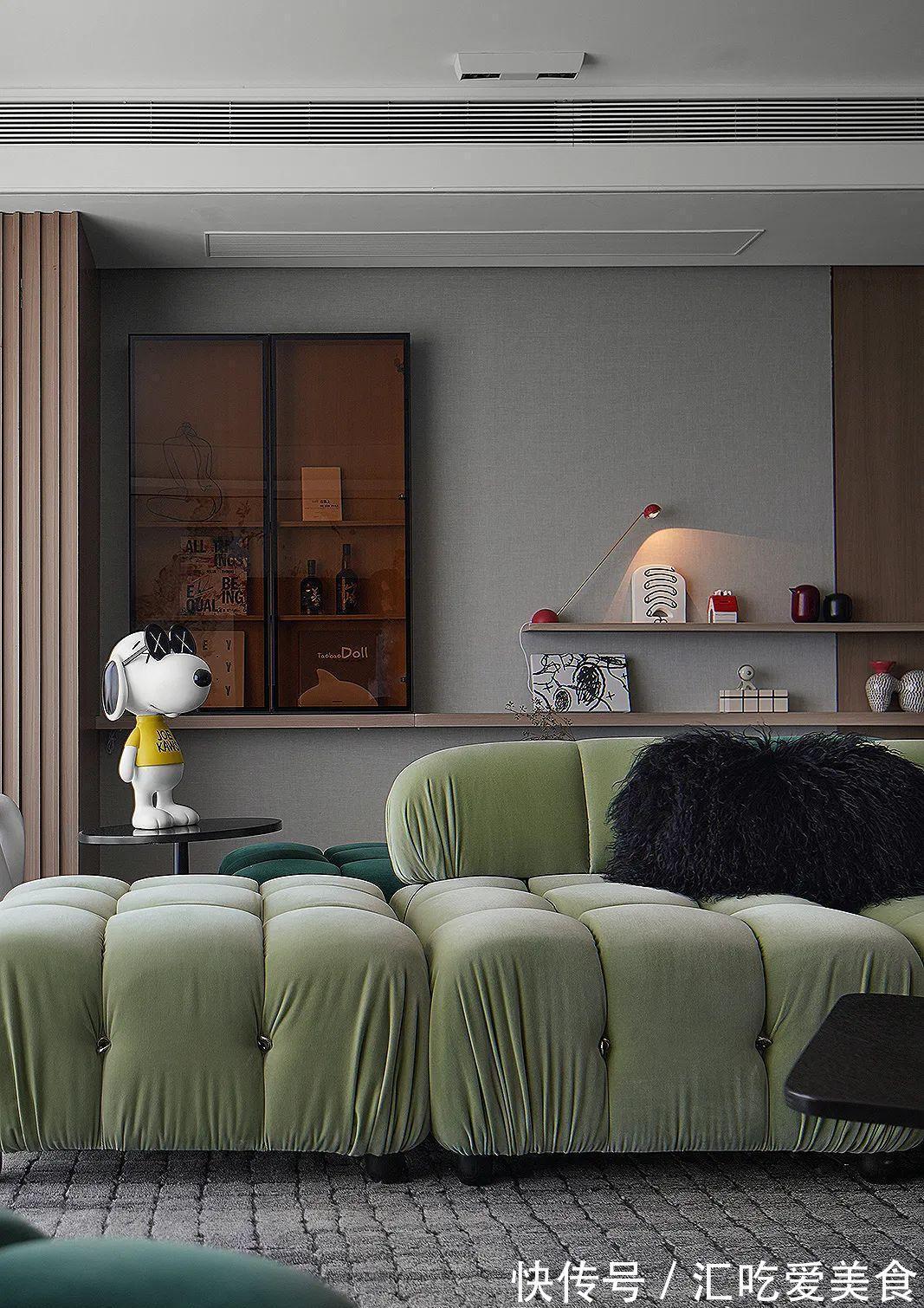 时尚|120㎡摩登新美宅,新潮又帅酷,90后的时尚之家