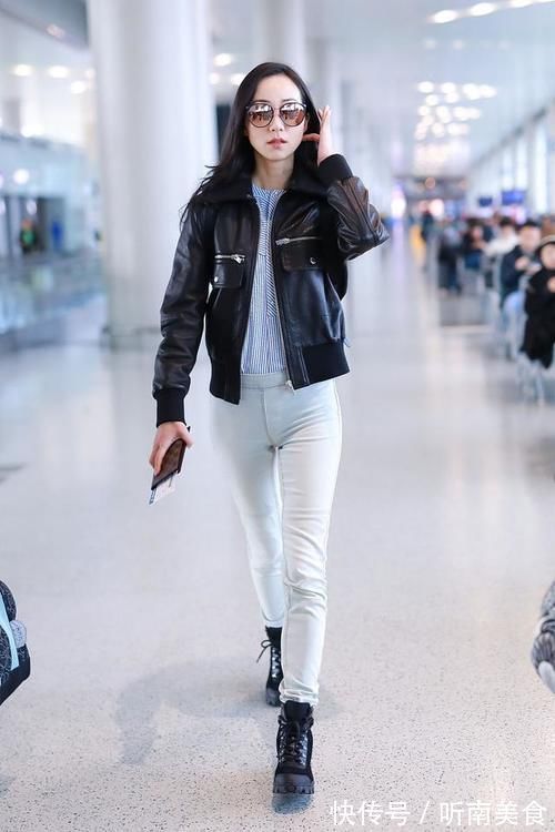 穿搭 最近流行一种穿法,叫“短靴+长裤”,显高显腿长,很适合小个子