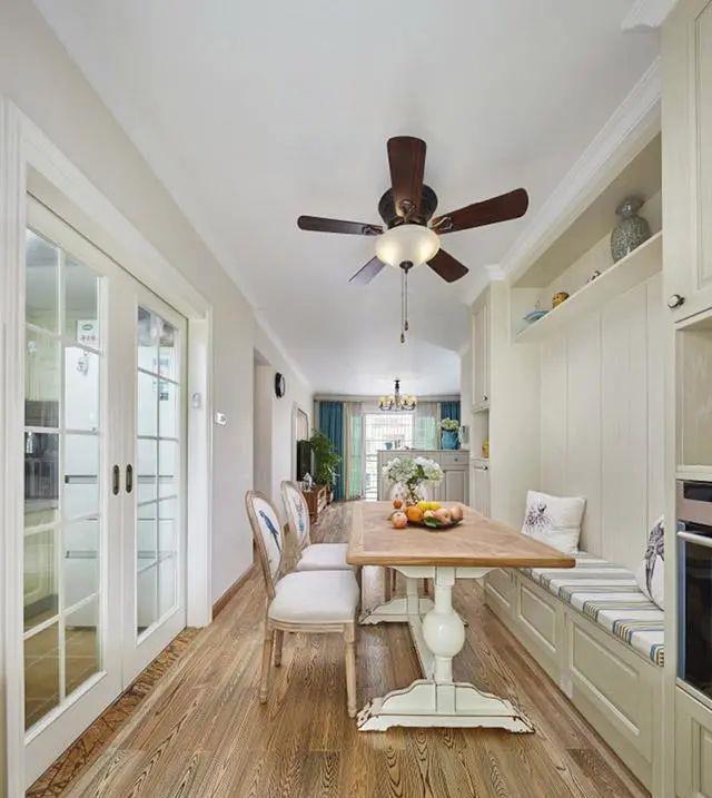 地板|新房装修时老婆鬼点子多，用剩下的地板装电视墙，省下好几千