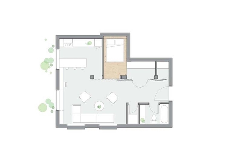 阁楼公寓|50㎡复式小公寓,颠覆你对工业风的认识,爱了