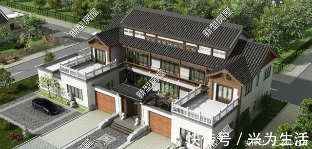 中式|5个合院，5种风格，哪个设计图更适合农村自建房？
