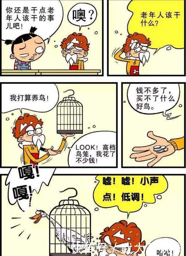 衰漫画 小衰垂暮回想自己一事无成很懊恼 决定做老年人该做的事 全网搜