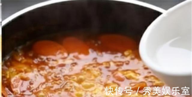 玉米淀粉|教你在家做爆好吃的番茄火腿鸡蛋烩饭,5分钟快手餐,赶紧收藏