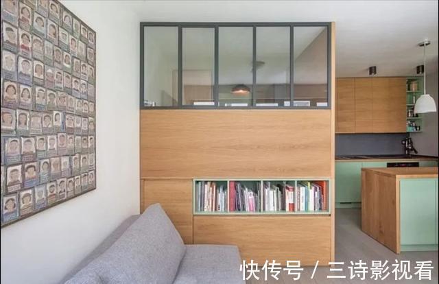 实木|他的27㎡公寓,卧室抬高,满屋柜子收纳+隔断,邻居天天来参观!