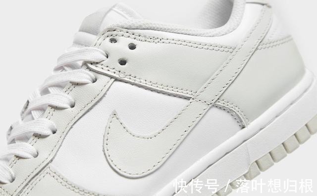 wmns Vibe风十足！全新「白灰」Dunk Low实物释出！