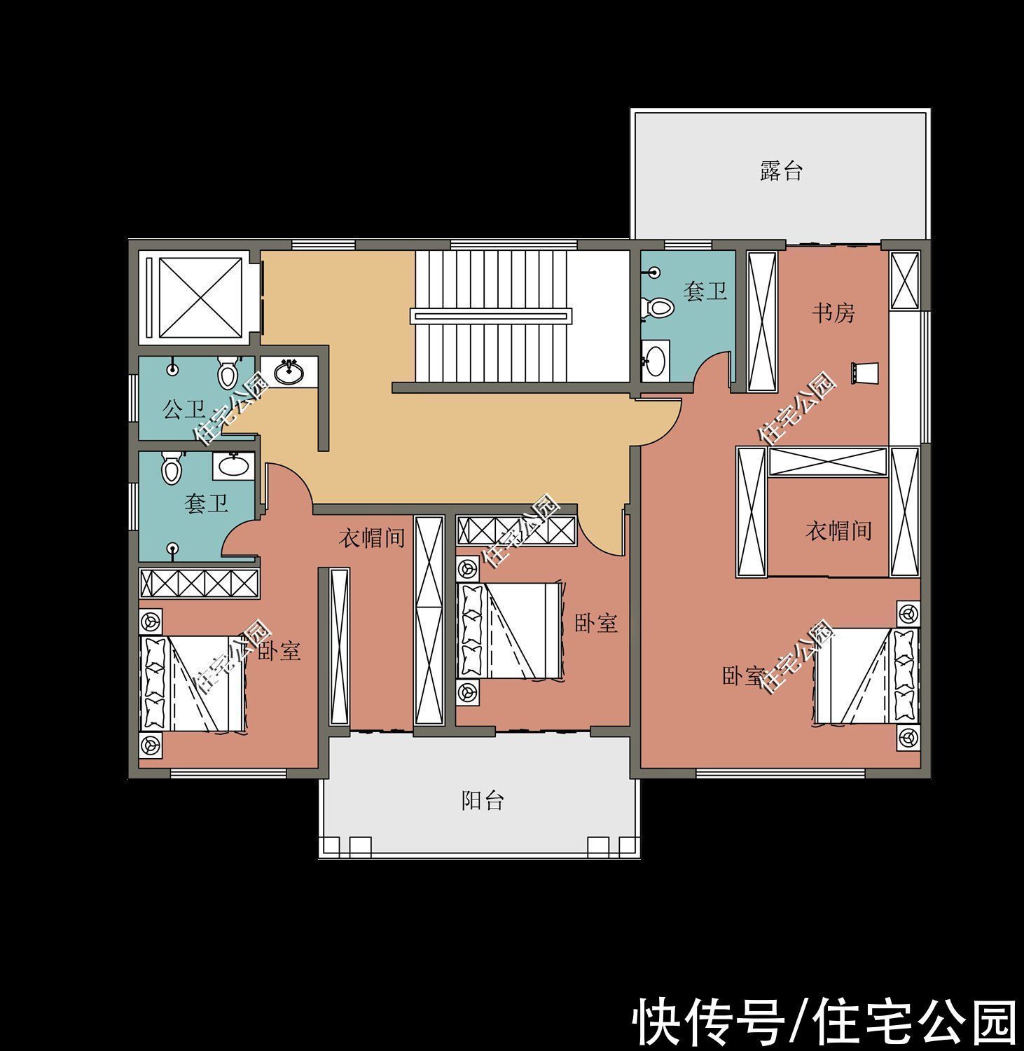 建筑面积|谁说农村建房不能盖4层?10套4层别墅推荐,第3套漂亮到没话说