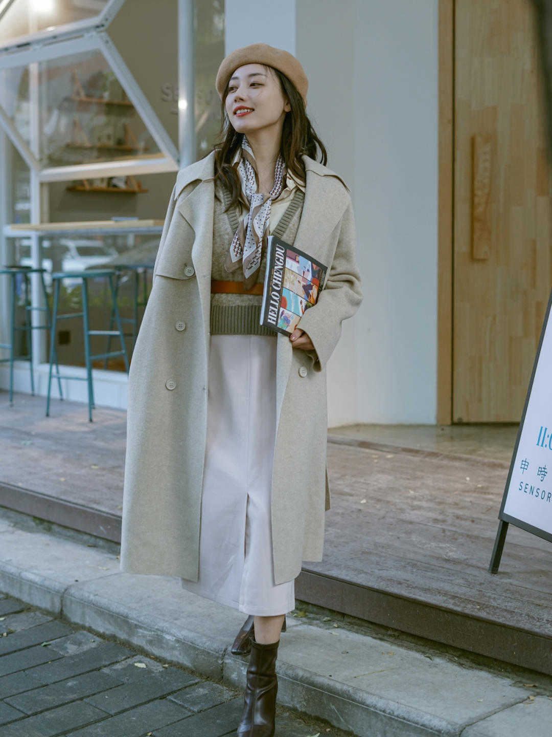 秋天|学会懒人穿搭法,出门这样学时髦还好看