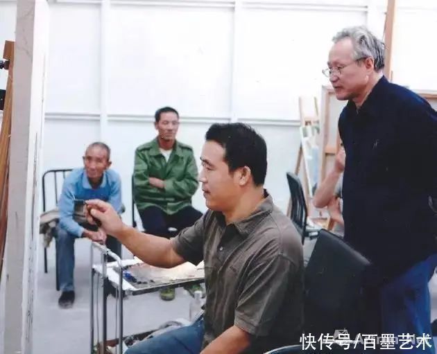 教授@从农村画匠到清华美院教授,他是天才画家,最后因过劳死,享年51岁,天妒英才