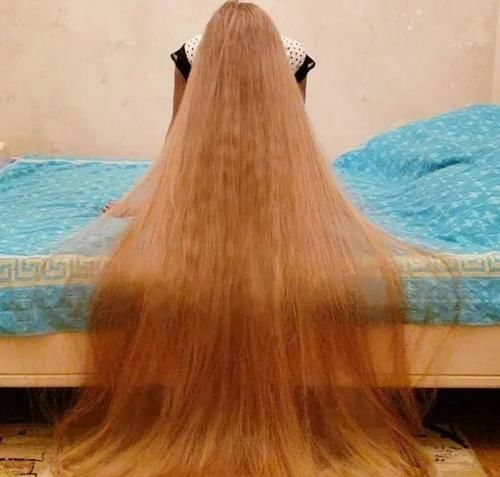 30年没有剪过头发，现实版的长发公主，让人羡慕