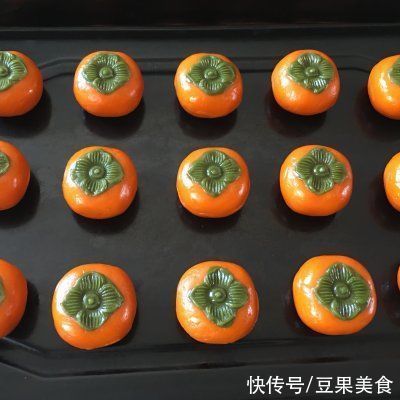 妈妈最拿手的柿子月饼,被我偷学到了
