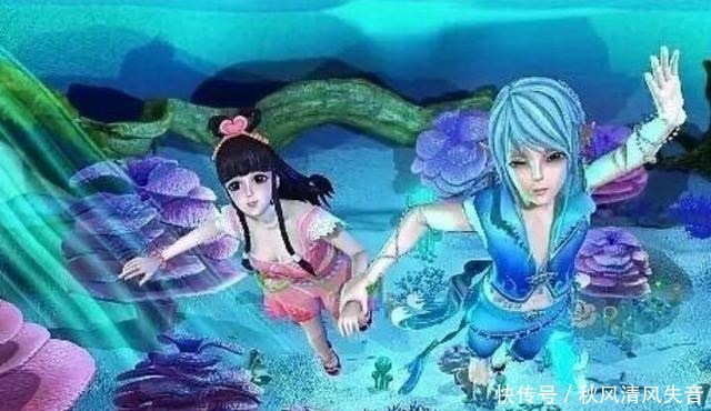 主角|叶罗丽主角团的游泳姿势,站着游泳不可怕,他竟然一直下沉