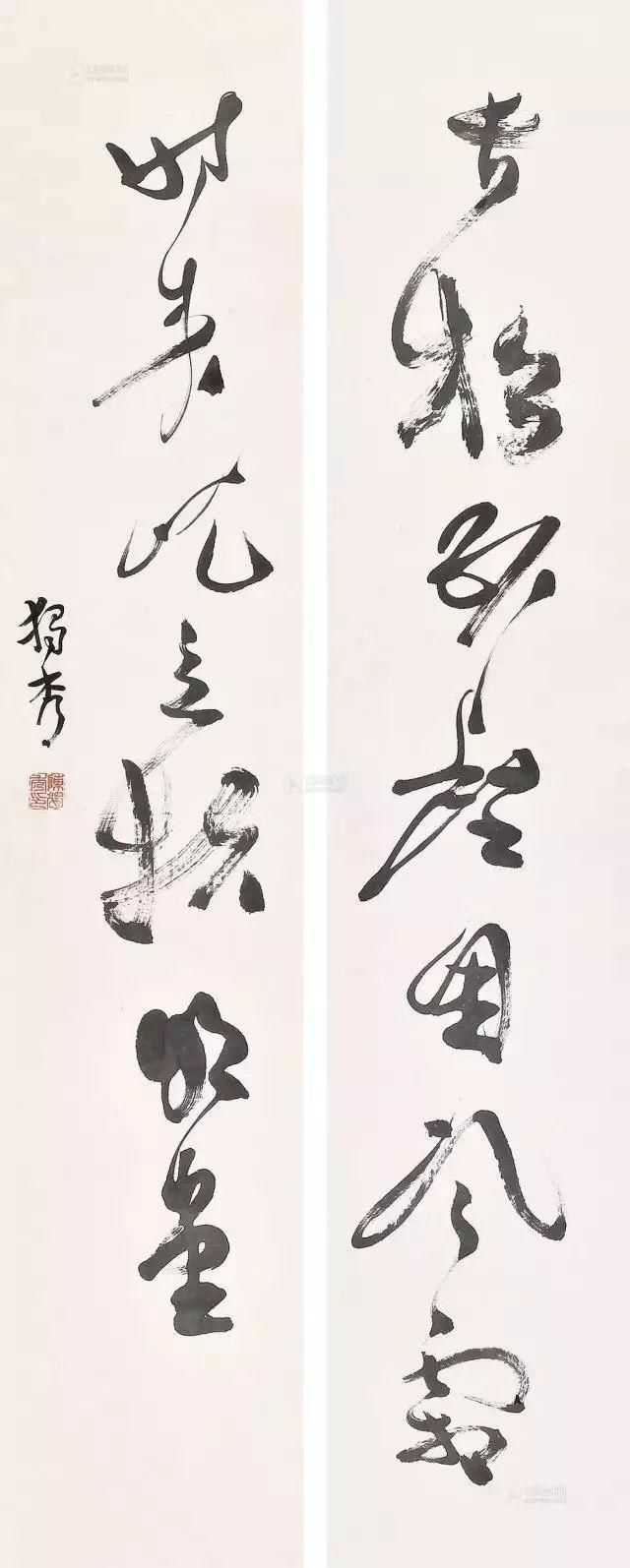 书法@陈独秀的书法堪称大家手笔,豪放苍莽,开阔雄逸,碑帖结合新气象