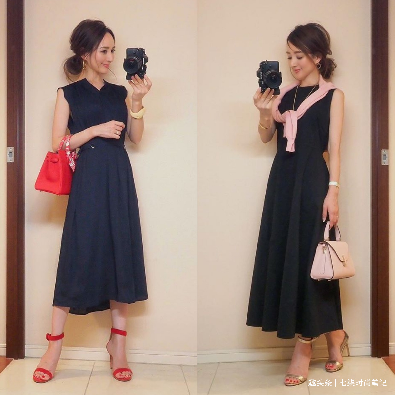 小个子 身高仅156cm,这位小个子辣妈的显高穿搭术,实用又时髦