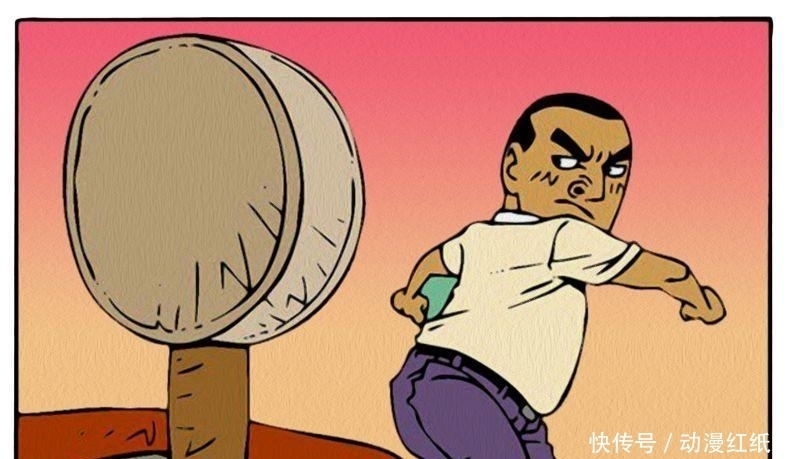 恶搞漫画: 看着就想揍的脸