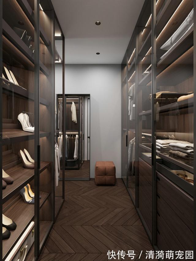 微水泥|现代轻奢两居:又见木质与石材,又见精致与高级