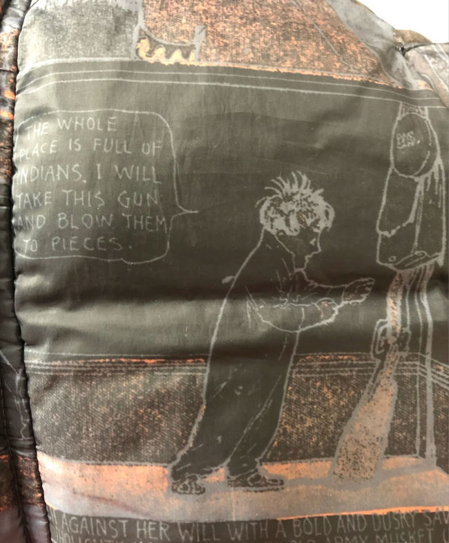 断肢 断肢爆头性暗示，江南布衣就童装不恰当图案致歉