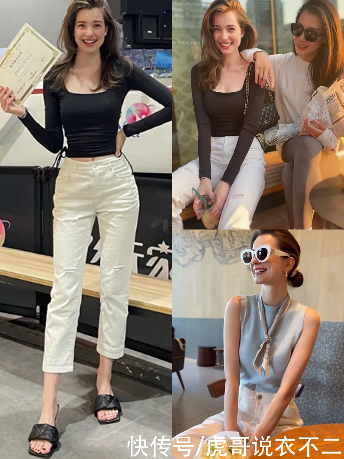 优雅才是女人不褪色的美，俄罗斯小姐姐的气质私服，美得如诗如画