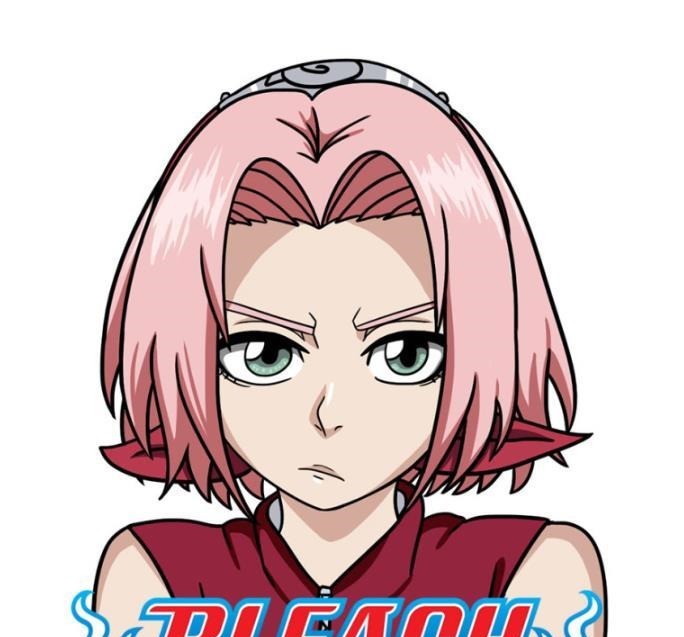 雏田|画师挑战不同画风的小樱,鬼灭版比雏田还温柔,JOJO版帅过佐助