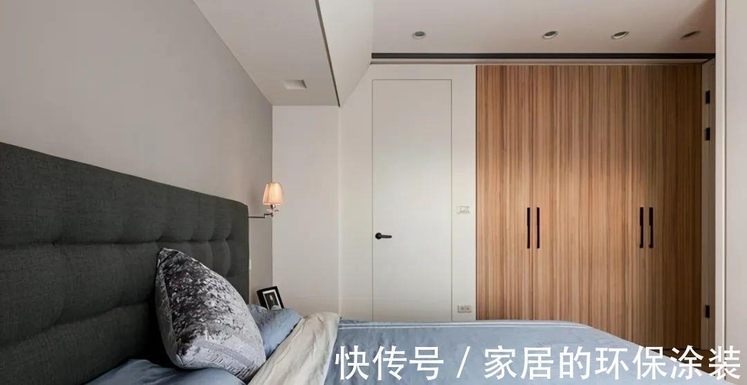 收纳|沙发不靠墙加5㎡收纳区,玄关连餐厅全装柜,100㎡住出豪宅感