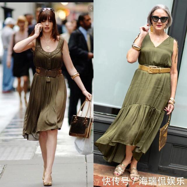 60岁女性别急着穿老年装，看美国奶奶的时髦穿搭，优雅又减龄