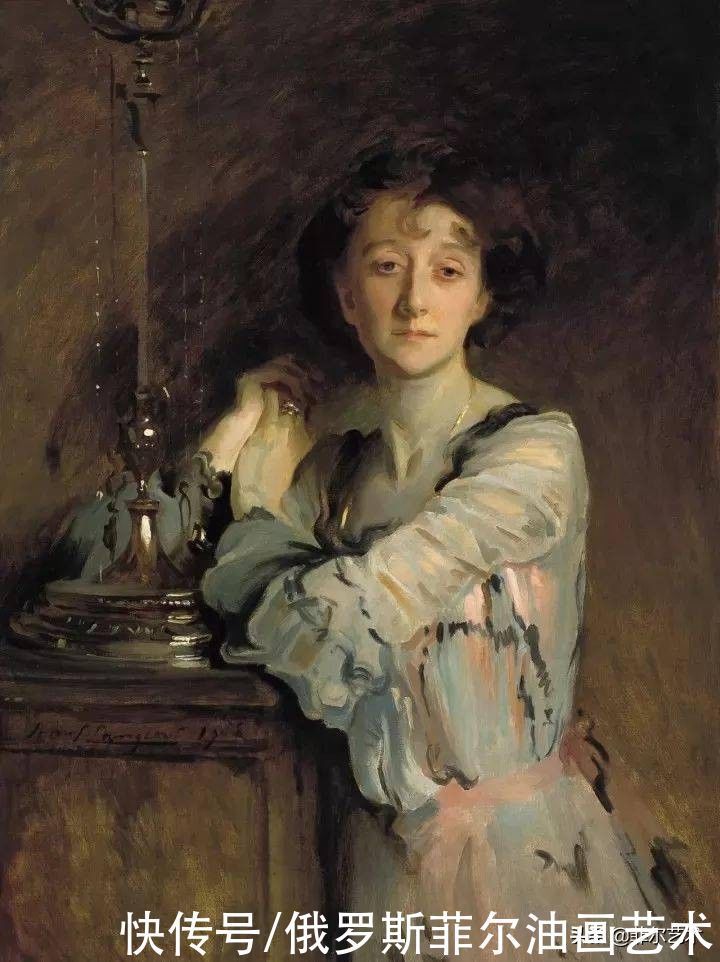 高特鲁夫人&美国伟大画家萨金特因《高特鲁夫人》作品,被法国艺术圈“封杀”