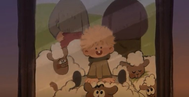 男孩与羊：一个关于爱与陪伴的故事【全国大学生网络文化节获奖作品展映】|动画 | 文汇报社