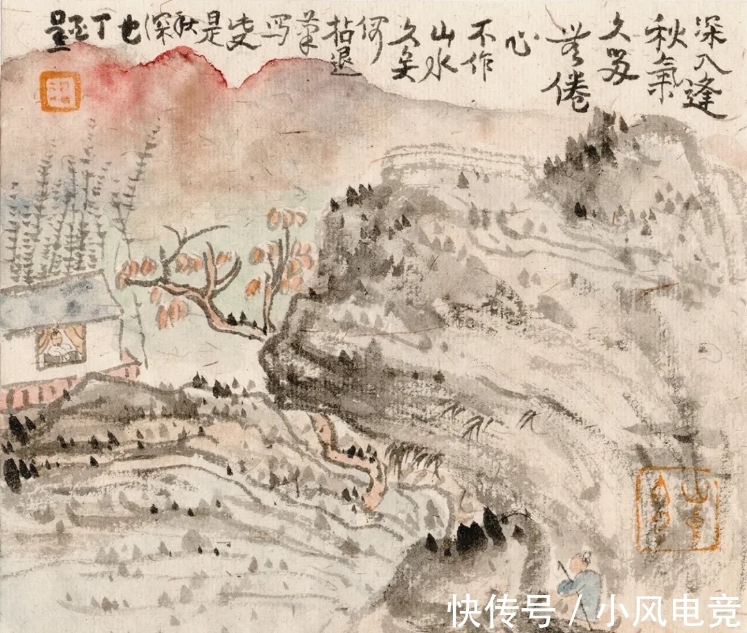 画家!从事中国画创作之人,大多是画家,而吕三,是画为他活的艺术家!