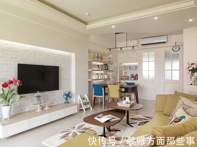 二居室|76平欧式二居室,小户型用欧式不仅没有土豪感还很温馨